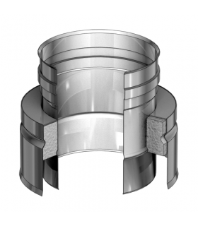 Connexion simple à double - DIAM 80