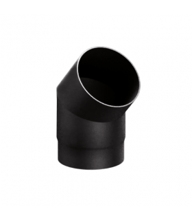 Coude 45° Ferrolux Noir Ø 150mm