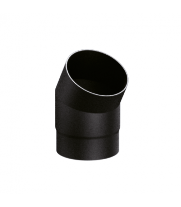 Coude 30° Ferrolux Noir Ø 150mm