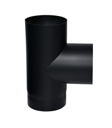 Té 90° Ferrolux Noir Ø 180mm
