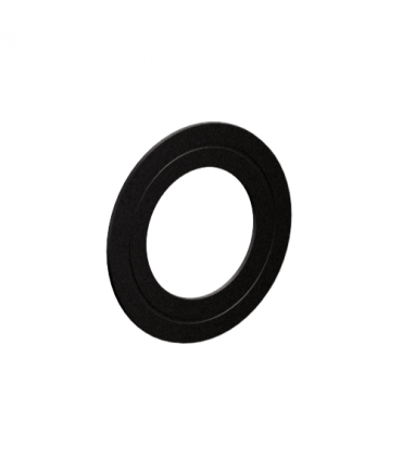 Rosace largeur 50 mm Ferrolux Noir Ø 200mm